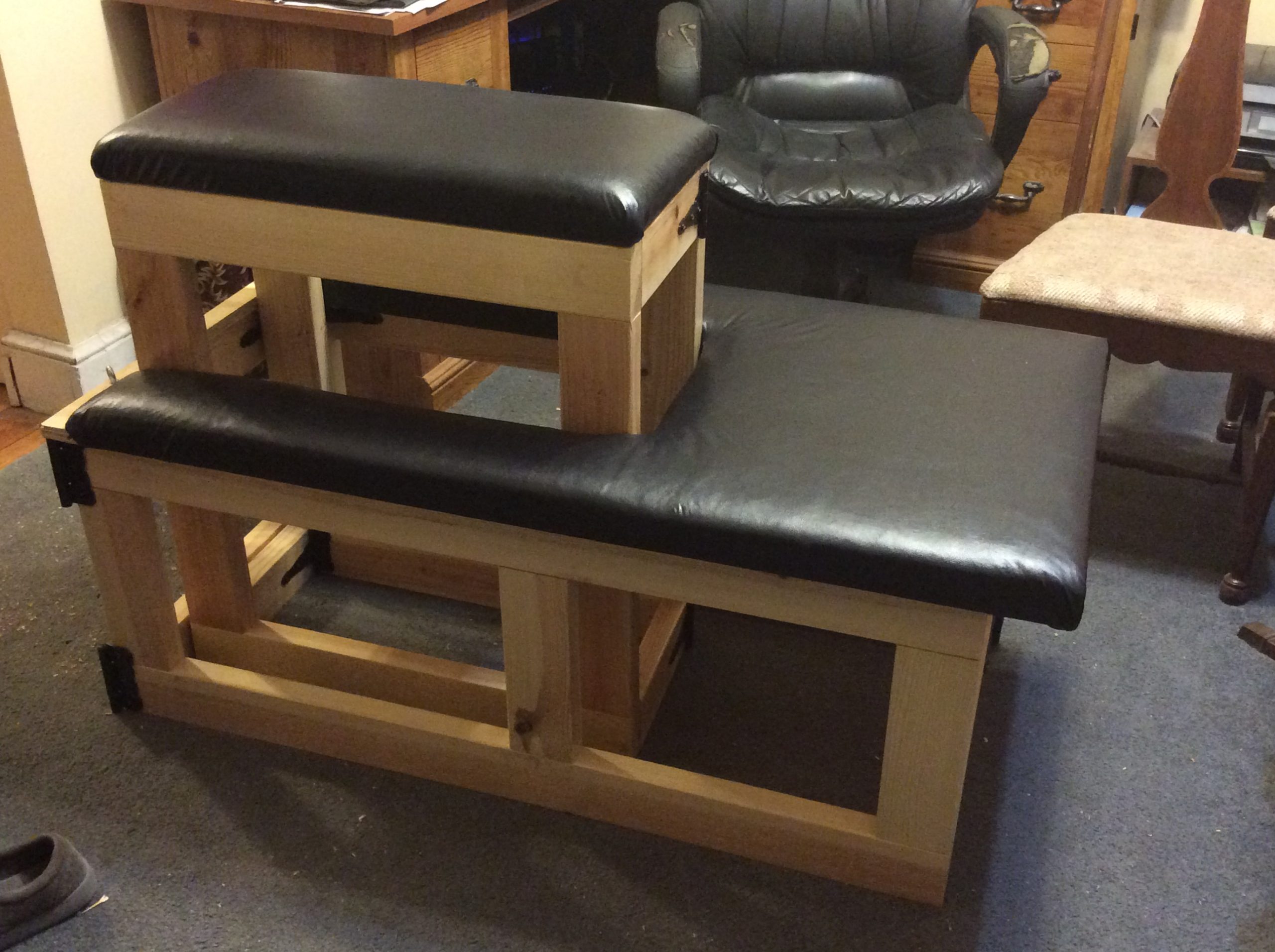 Two Piece Foldable Bench