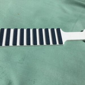 Raised Dark Blue Ridge Paddle