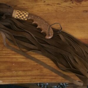 Brown Suede Long Fall Flogger