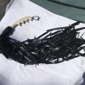 Rubber Barbed Wire Flogger