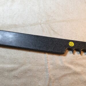 Plain Black Spec Corian Paddle