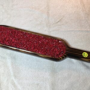 Red Inlay Wooden Paddle