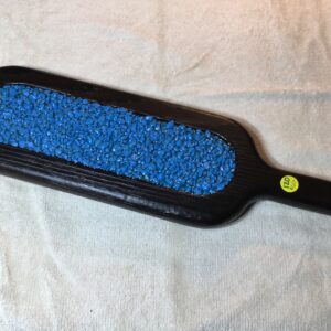 Blue Inlay Wooden Paddle