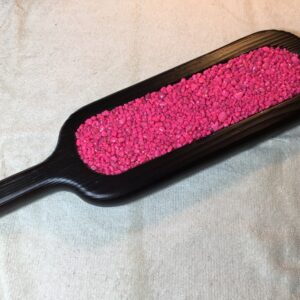 Pink Inlay Wooden Paddle