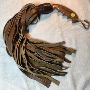 Shiney Medium Brown Flogger #FLG26