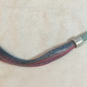 Blue and Pink Specs Squid Flogger