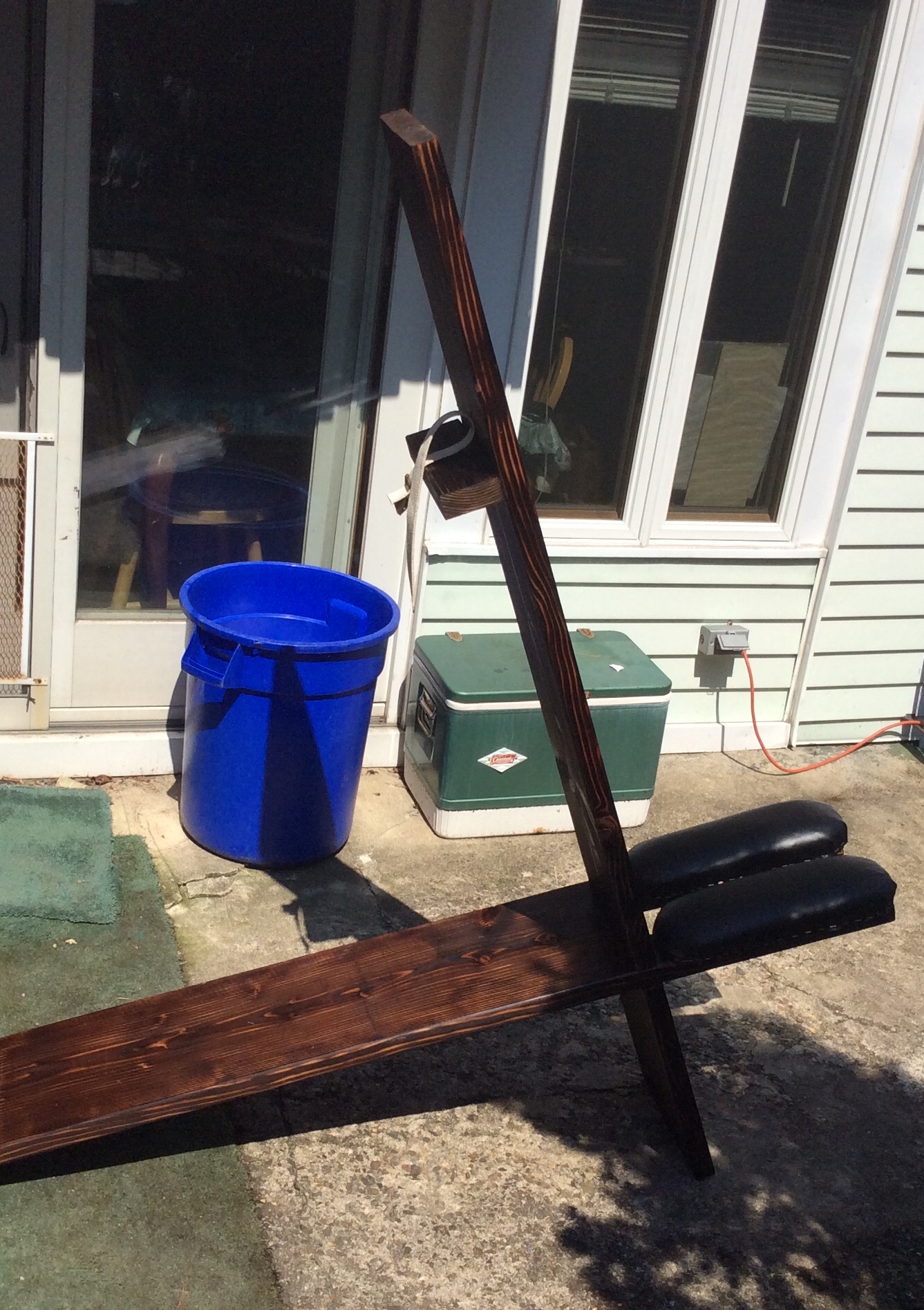 Ren Faire Bench/Viking Chair - Image 2