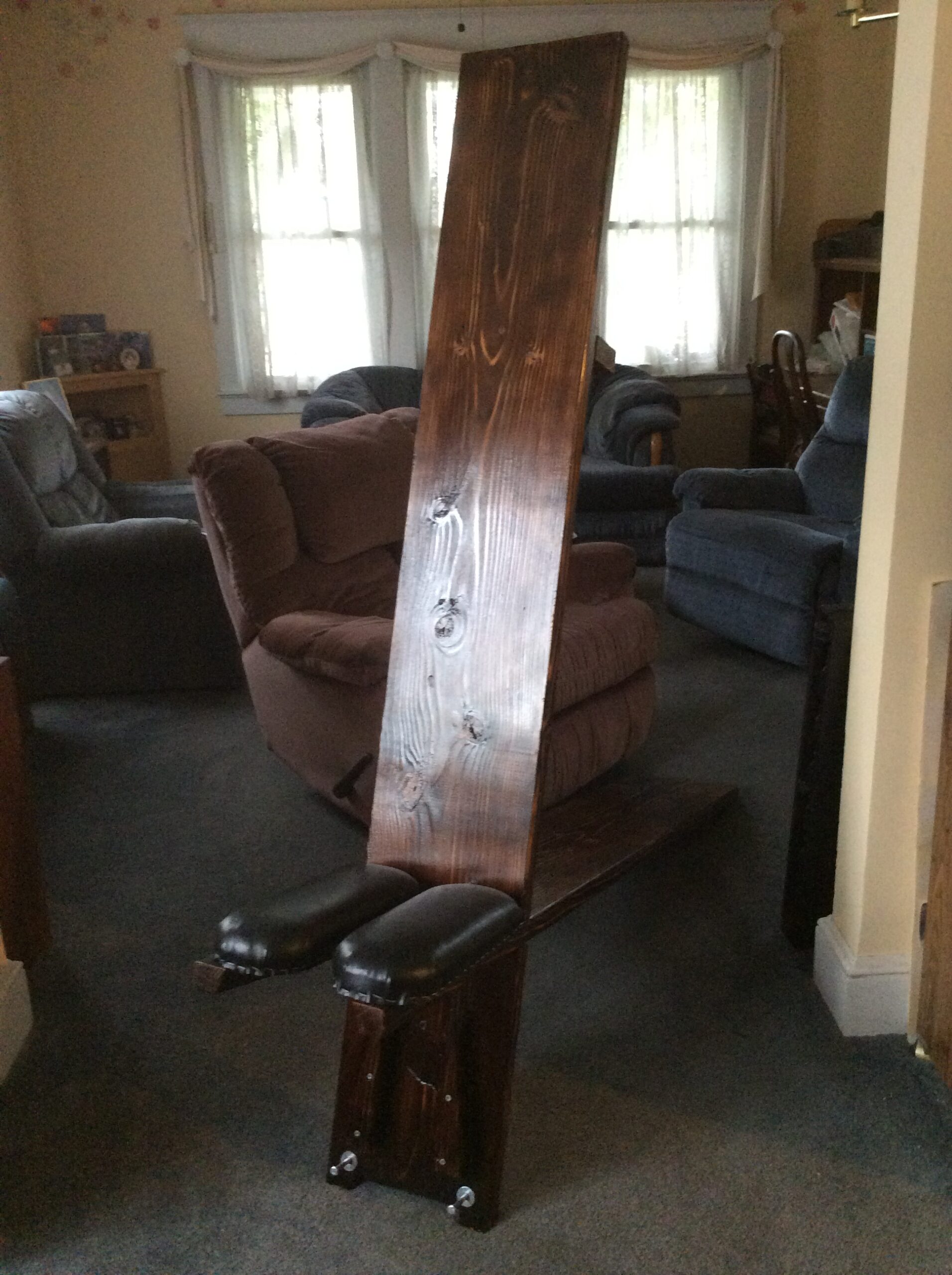 Ren Faire Bench/Viking Chair - Image 5