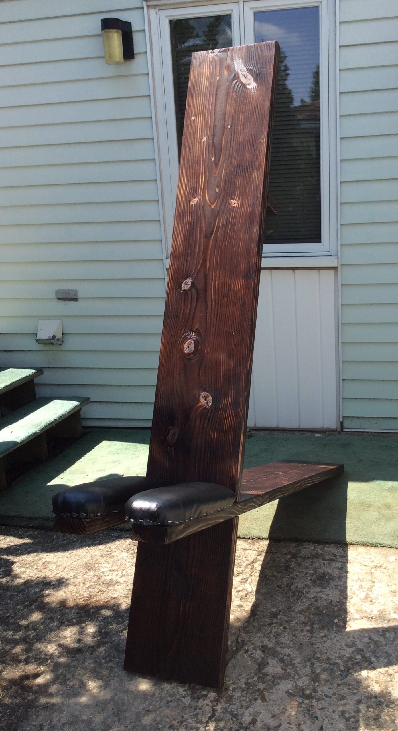 Ren Faire Bench/Viking Chair - Image 8