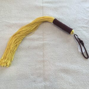 Dark Yellow String Flogger #L8a