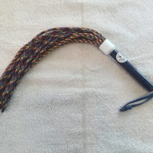 Rainbow Rope Flogger #FLG47