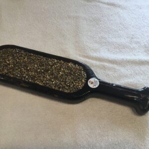 Gold Inlay Wooden Paddle
