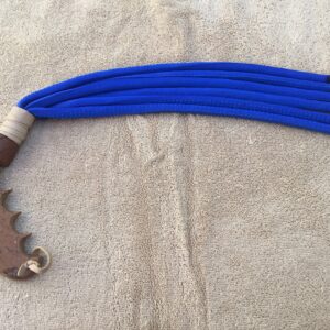 Blue Thuddy Tube Flogger #TO8