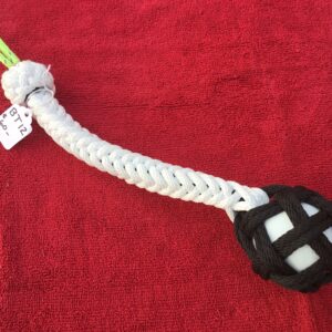 Medium Black and White Ball Thumper BT12