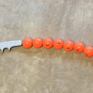 Orange Golf Ball Thumper #GBT5