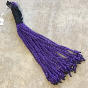 Purple Rope Flogger #Laura 12a