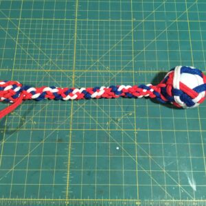 Small Red, White & Blue Ball Thumper #1 BT15