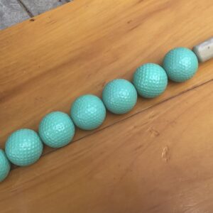 Turquoise Golf Ball Massager #GB16