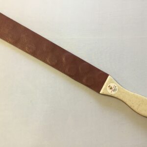 Burgundy and Black Belt Paddle #Belt6