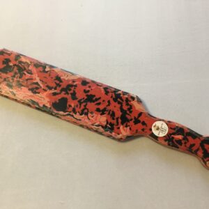 Red and Black Recycled Plastic Paddle #189