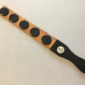 Round Black Corian Belt Paddle #Combo 20