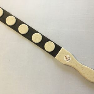 Round Speckled Beige Corian Belt Paddle #Combo 19
