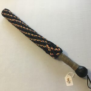 Black & Rainbow Rope Thumper #RT36