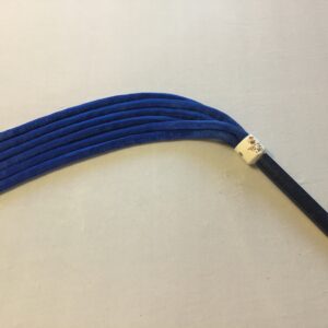 Blue Thuddy Tube Flogger #TO 12