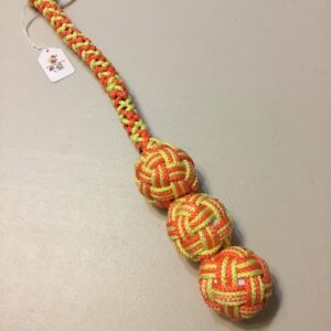 Orange and Yellow Golf Ball Thumper BT29