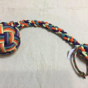 Blue, Purple, Orange and Florescent Green Ball Thumper BT31