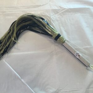 Gold Spec & Black Squid Flogger # SQD24