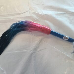 Pink, Blue & Black Squid Flogger # SQD28