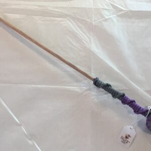 Purple & Gray Handled Cane #Cane8