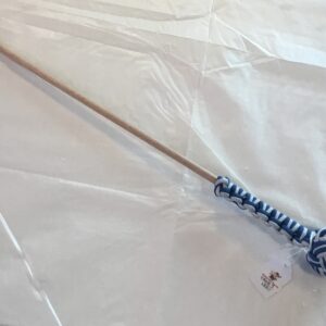 Blue & Silver Handled Cane #Cane7
