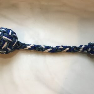 Medium Blue and White Ball Thumper BT38