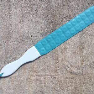 Light Blue Leather Belt Paddle #Belt15