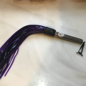 Purple & Black Squid Flogger # SQD31