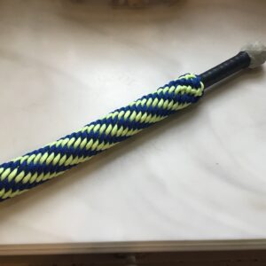 Dark Blue & Fluorescent Yellow Rope Thumper #RT42