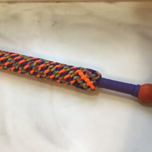 Orange, Purple & Rainbow Rope Thumper #RT44