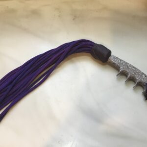 Purple Rope Flogger #FLG87