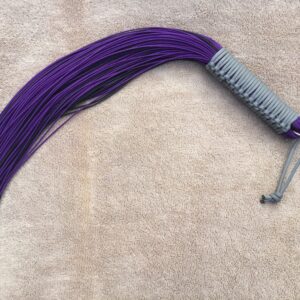 Purple & Black String Flogger #L50
