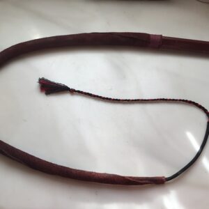 Red Suede Dragon Tail "Whip" #Whip6