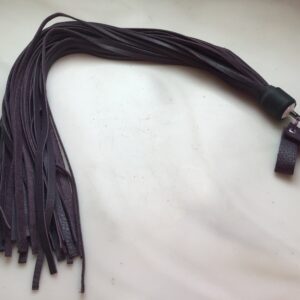 Purple Leather Flogger #FLG95