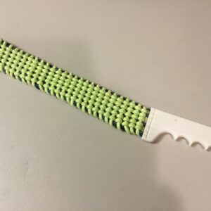 Blue & Fluorescent Yellow Rope Paddle #213 RP4