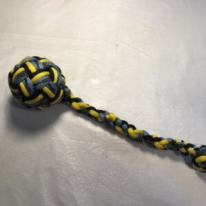 Medium Black, Yellow & Multi Blue Ball Thumper BT46