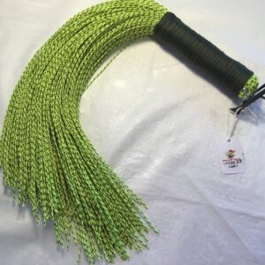 Yellow & Black Waxed String Flogger #L27