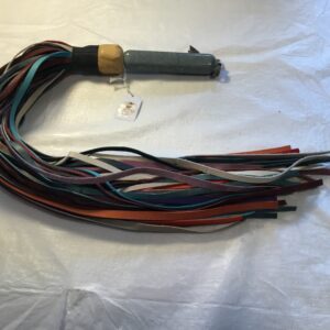 Multi Color Leather Flogger #FLG96