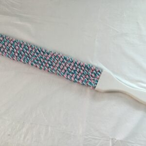 Pink, Blue & White Rope Paddle #215 RP6